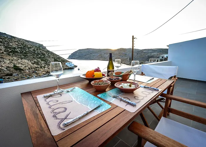 Appartement Droufakos' - Beachfront Lux 2bd Apt. W. Views Cherronisos (Sifnos)